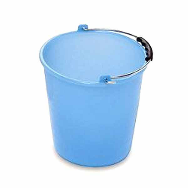 easy red plastic bucket lt.14